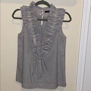 BCBG Maxazria Ruffled Blouse
